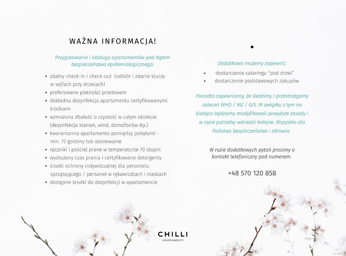 Chilliapartamenty - Blizej Morza - Vanilia Kołobrzeg Exteriör bild